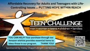 teen challenge Amazon list